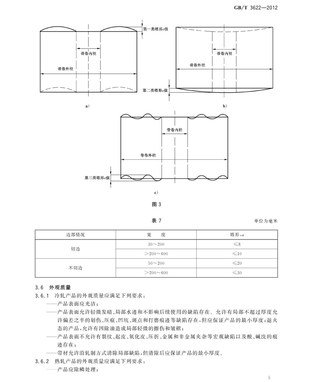 钛及钛合金带箔材国家标准GB/T 3622-2012