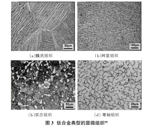 钛合金典型的显微组织