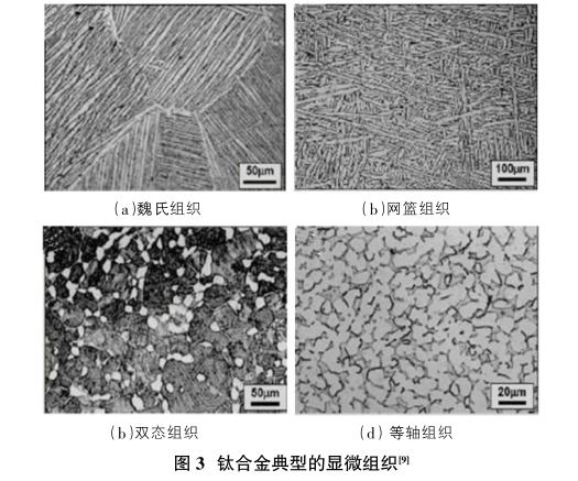 钛合金典型的显微组织