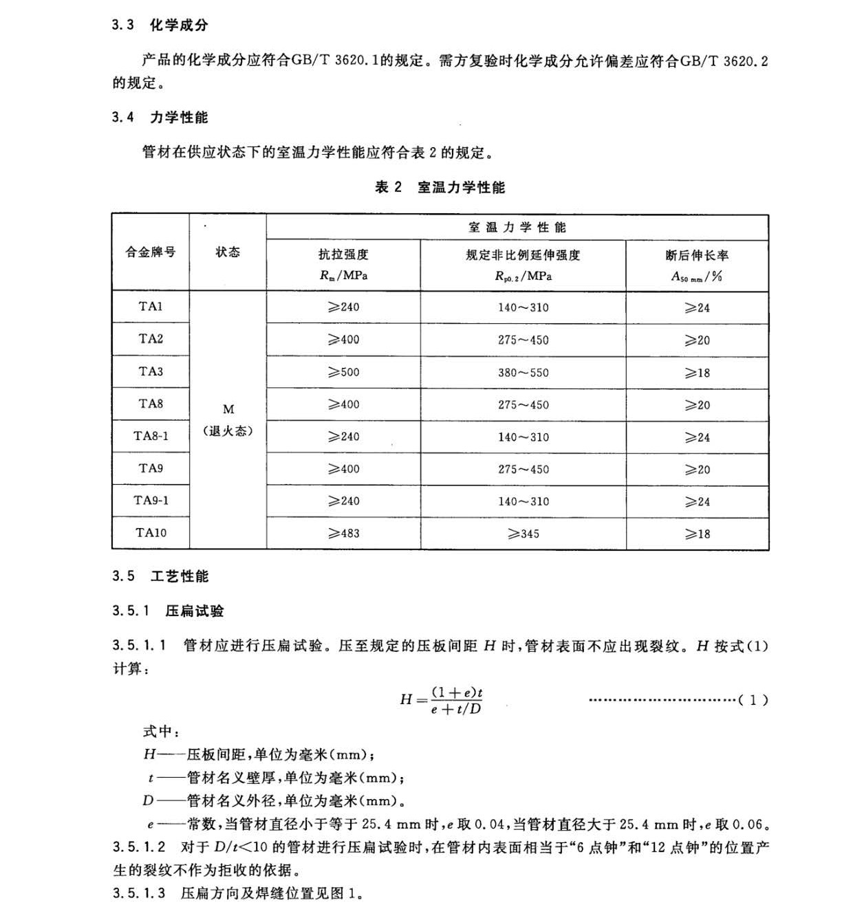 钛及钛合金焊接管国家标准GB/T 26057-2010